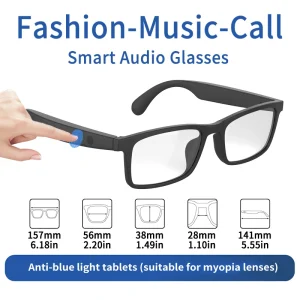 smart glasses wireless bluetooth call music